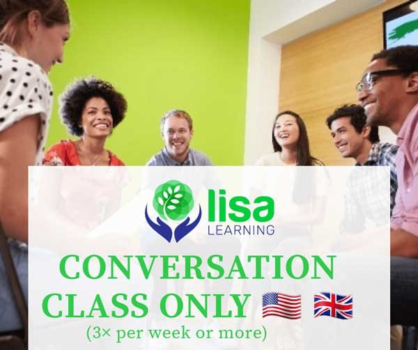 LISA Learning English Conversation Class Only